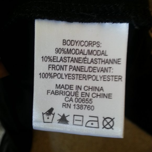 Willow & Thread black top tunic w/overlay - size S - Picture 6 of 7